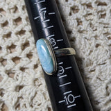 Larimar Ring~ Size 8 1/2 ~JSSLRR07