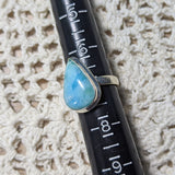 Larimar Ring~ Size 7 1/4 ~JSSLRR11