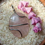 Rose Quartz Pendant~JSPRQP06