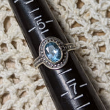 Blue Topaz Ring ~Size 6~ JSSBTOPR