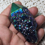 Titanium Candle Quartz Crystal~CRTCQZ09
