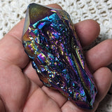 Titanium Candle Quartz Crystal~CRTCQZ09