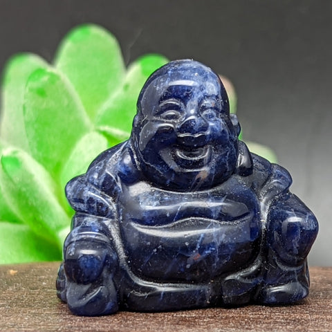Sodalite Laughing Buddha~CRSODALB