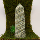Chrysotile in Serpentine Pillar~Large~CRLCSRP3