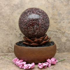 Almandine Garnet Sphere- CRGARSP4