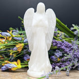 White Jade Angel Carving~CRWJANGM