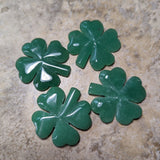 Green Aventurine Four Leaf Clover Carving~CRGRAFLC