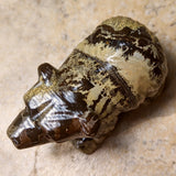 Dendritic Jasper Bear Carving~CRDJBC02