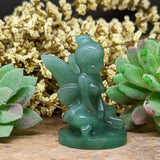 Green Aventurine Tinkerbell Carving~CRGATNKB