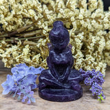 Lepidolite Tinkerbell Carving~CRLEPTC1