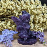 Lepidolite Tinkerbell Carving~CRLEPTC2