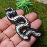Silver Sheen Obsidian Snake~CRSSOSNK
