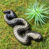Gold Sheen Obsidian Snake Carving- CRGSOSK2