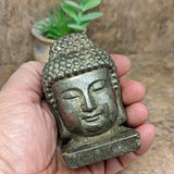 Pyrite Buddha Carving~CRPYBDC2