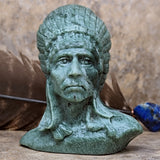 Jade Tribal Chief Carving~CRJADTC1