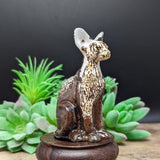 Dendritic Jasper Egyptian Cat~CRDJEC07