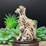 Dendritic Jasper Egyptian Cat~CRDJEC08