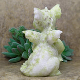 Serpentine in White Jade Dragon Carving~CRSWJDC1