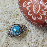 Mojave Turquoise Ring~ Size 8~JSSBMTR2