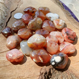 Carnelian Heart~Small. CRHTCARN